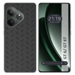 Funda Silicona para Realme GT 6 / GT 6T 5G diseño Metal Dibujos