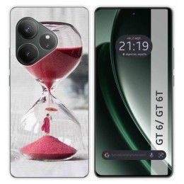 Funda Silicona para Realme GT 6 / GT 6T 5G diseño Reloj Dibujos