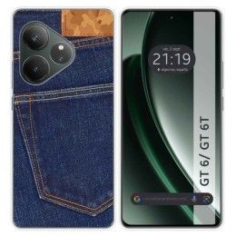 Funda Silicona para Realme GT 6 / GT 6T 5G diseño Vaquero Dibujos