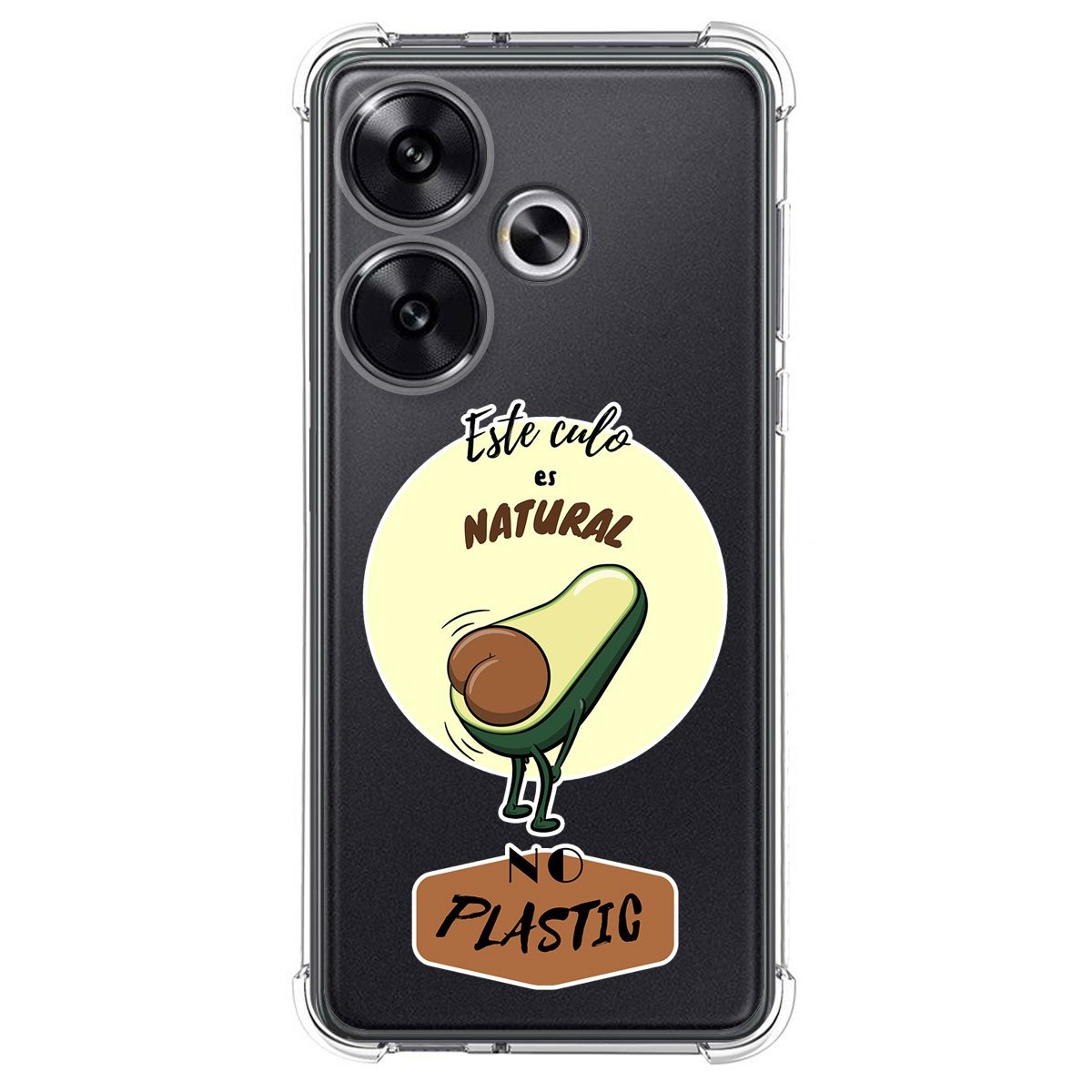 Funda Silicona Antigolpes para Xiaomi Poco F6 5G diseño Culo Natural Dibujos