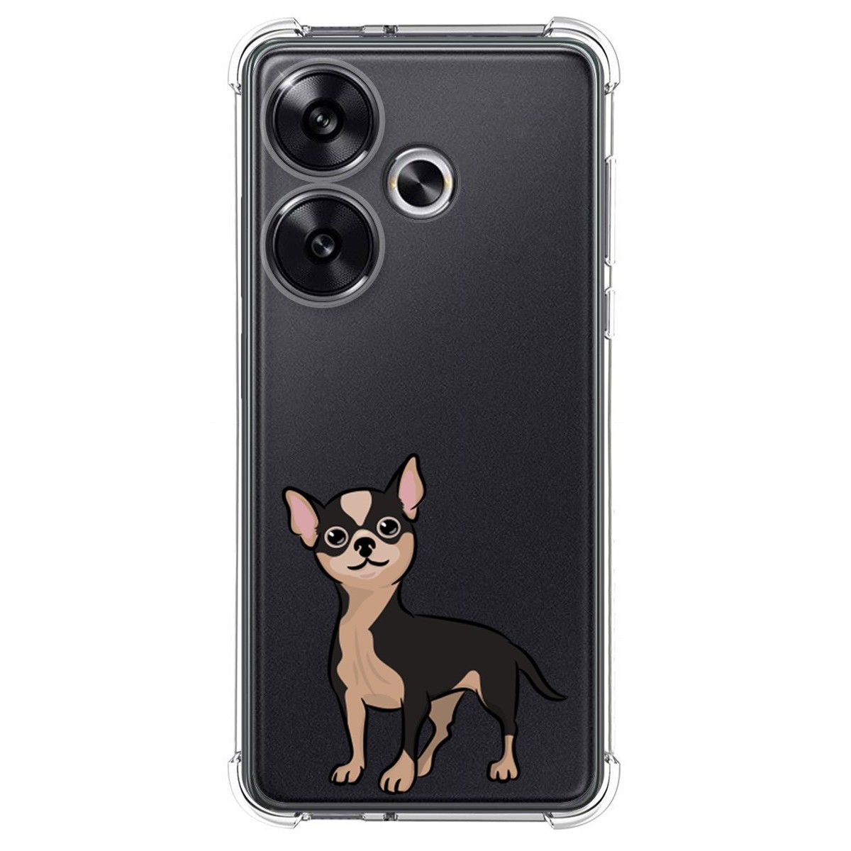 Funda Silicona Antigolpes para Xiaomi Poco F6 5G diseño Perros 05 Dibujos