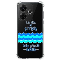 Funda Silicona Antigolpes para Xiaomi Redmi 13 4G diseño Agua Dibujos