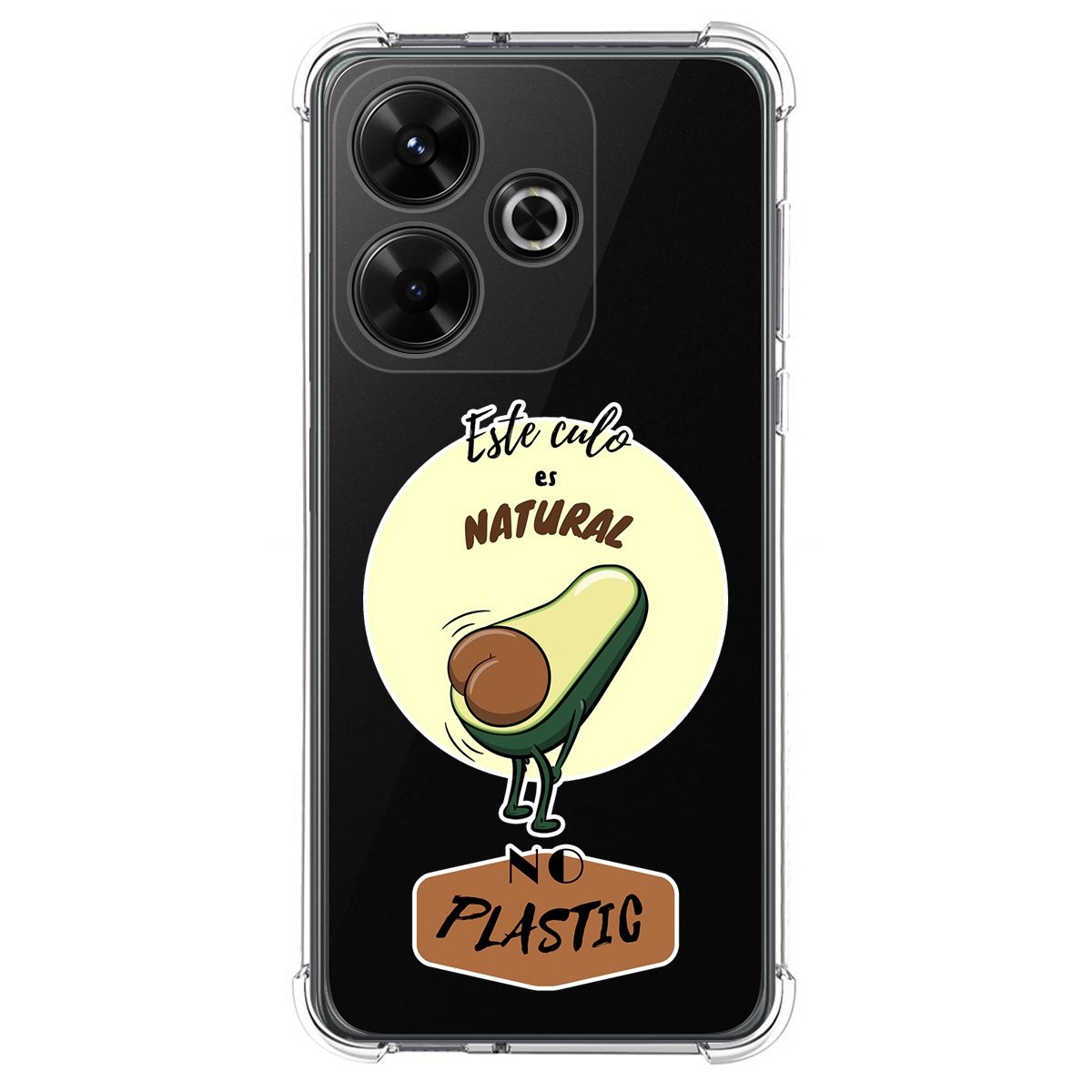 Funda Silicona Antigolpes para Xiaomi Redmi 13 4G diseño Culo Natural Dibujos