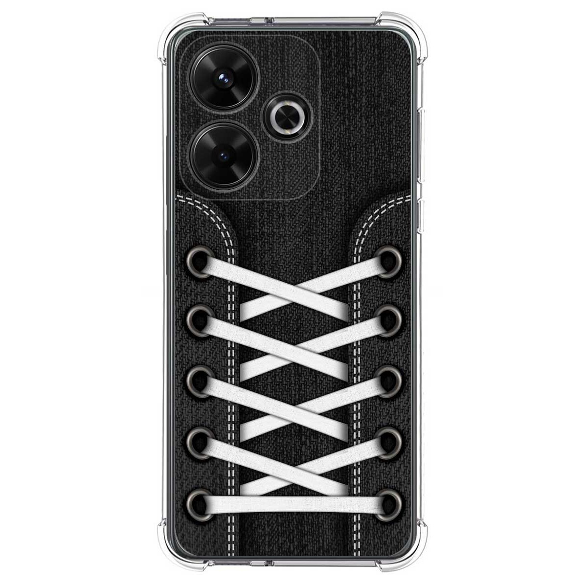 Funda Silicona Antigolpes para Xiaomi Redmi 13 4G diseño Zapatillas 02 Dibujos