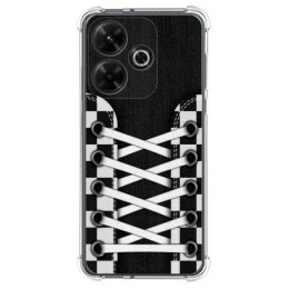 Funda Silicona Antigolpes para Xiaomi Redmi 13 4G diseño Zapatillas 03 Dibujos