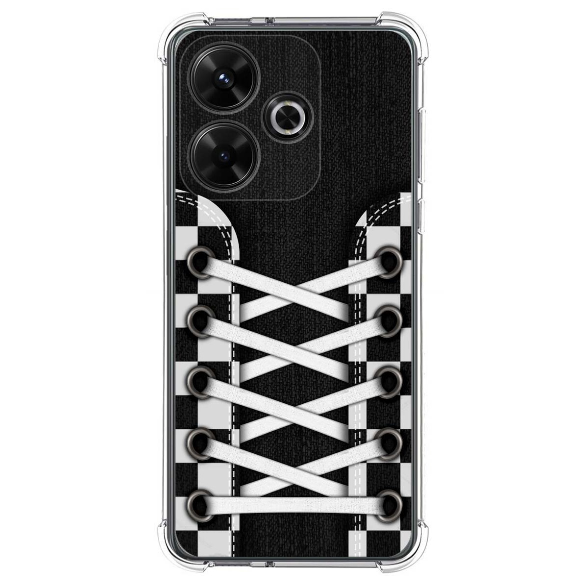 Funda Silicona Antigolpes para Xiaomi Redmi 13 4G diseño Zapatillas 03 Dibujos