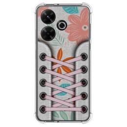 Funda Silicona Antigolpes para Xiaomi Redmi 13 4G diseño Zapatillas 09 Dibujos