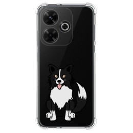 Funda Silicona Antigolpes para Xiaomi Redmi 13 4G diseño Perros 01 Dibujos