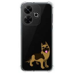 Funda Silicona Antigolpes para Xiaomi Redmi 13 4G diseño Perros 03 Dibujos