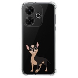 Funda Silicona Antigolpes para Xiaomi Redmi 13 4G diseño Perros 05 Dibujos