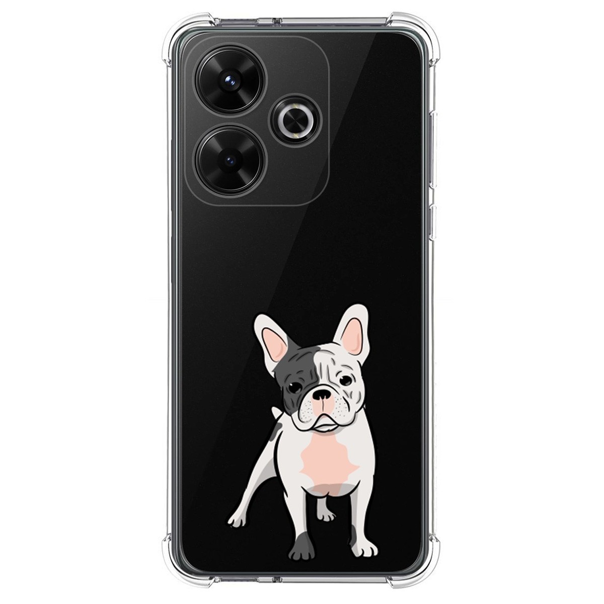 Funda Silicona Antigolpes para Xiaomi Redmi 13 4G diseño Perros 06 Dibujos