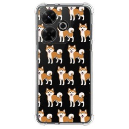 Funda Silicona Antigolpes para Xiaomi Redmi 13 4G diseño Perros 08 Dibujos