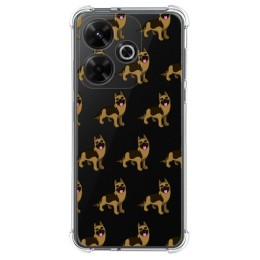 Funda Silicona Antigolpes para Xiaomi Redmi 13 4G diseño Perros 09 Dibujos