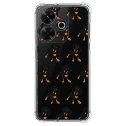 Funda Silicona Antigolpes para Xiaomi Redmi 13 4G diseño Perros 10 Dibujos