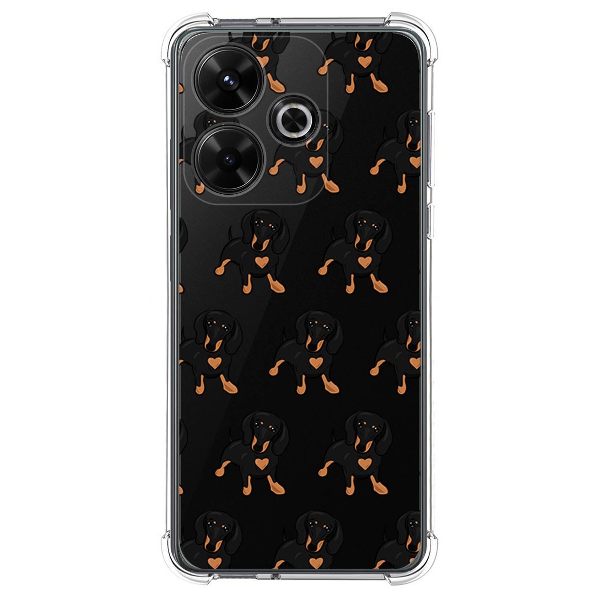 Funda Silicona Antigolpes para Xiaomi Redmi 13 4G diseño Perros 10 Dibujos