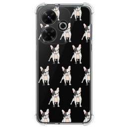 Funda Silicona Antigolpes para Xiaomi Redmi 13 4G diseño Perros 12 Dibujos