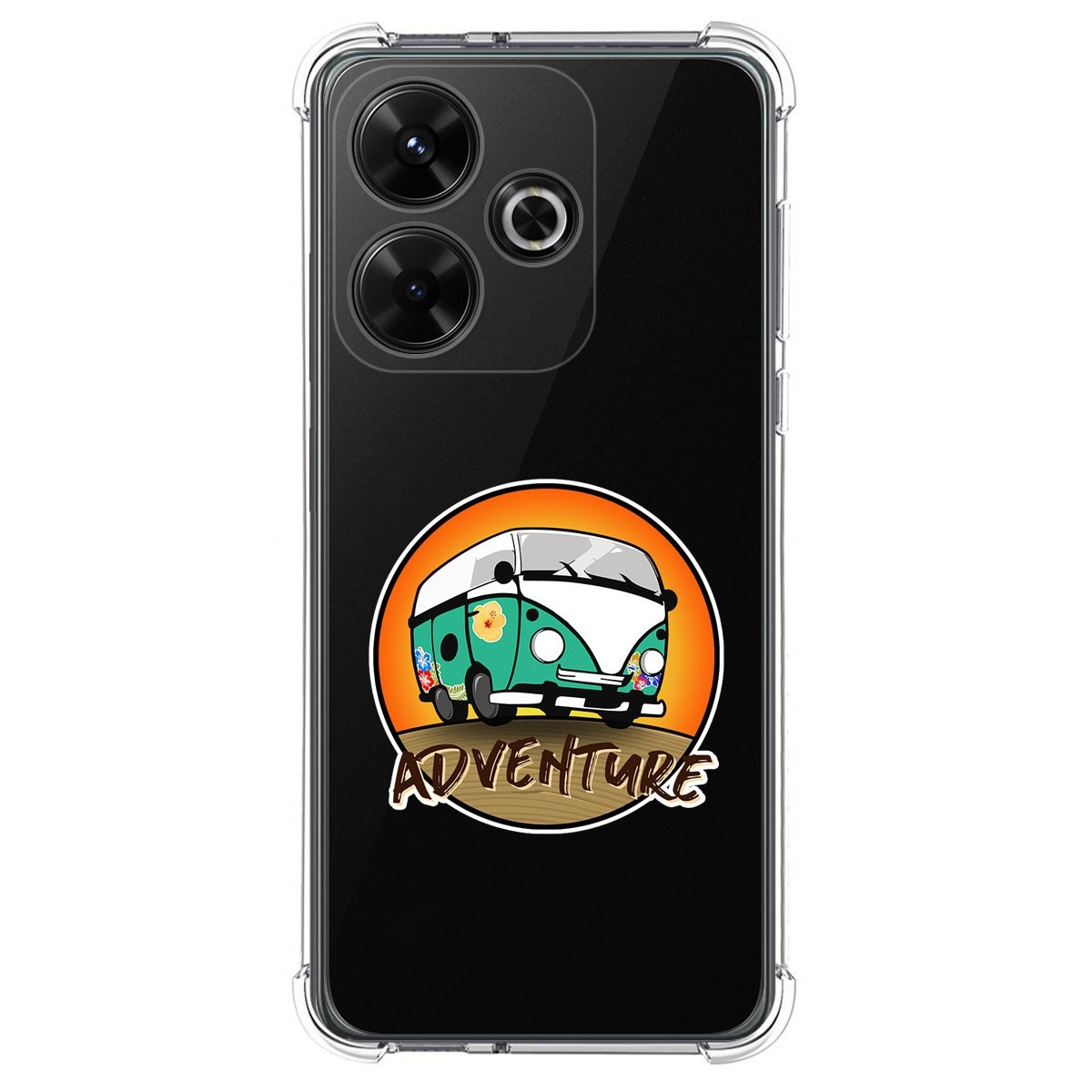 Funda Silicona Antigolpes para Xiaomi Poco M6 4G diseño Adventure Dibujos