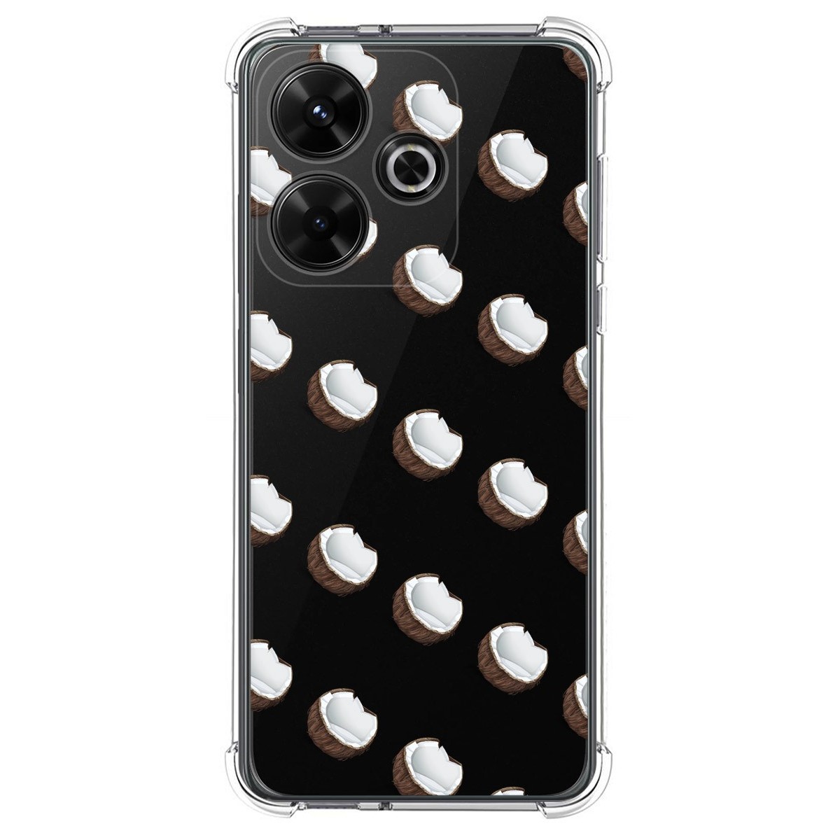 Funda Silicona Antigolpes para Xiaomi Poco M6 4G diseño Cocos Dibujos