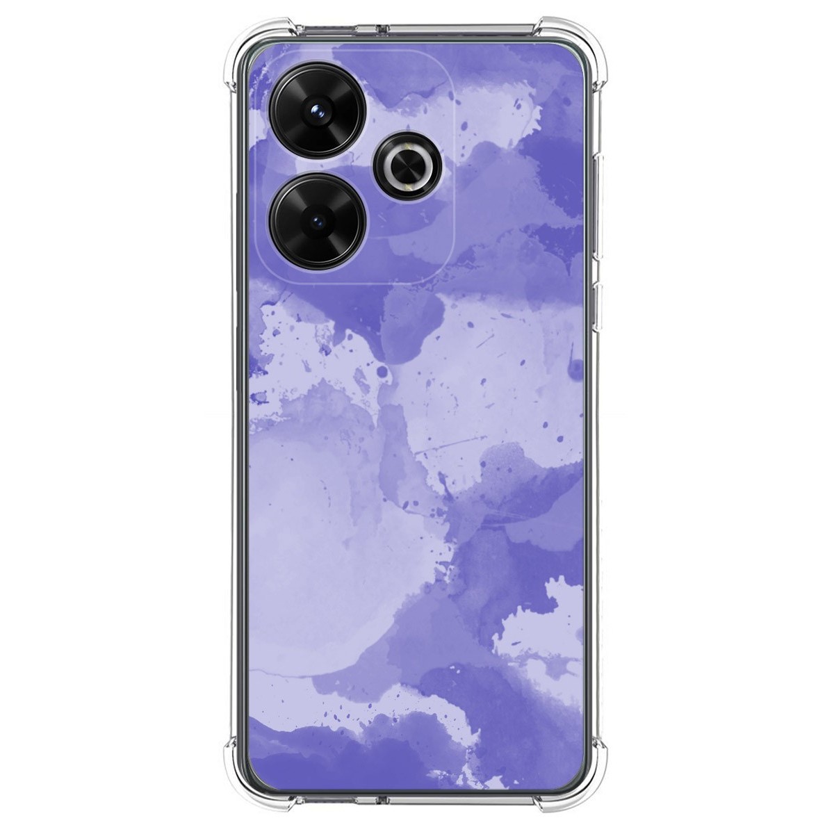 Funda Silicona Antigolpes para Xiaomi Poco M6 4G diseño Acuarela 01 Dibujos