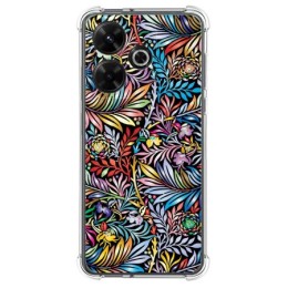 Funda Silicona Antigolpes para Xiaomi Poco M6 4G diseño Flores 04 Dibujos