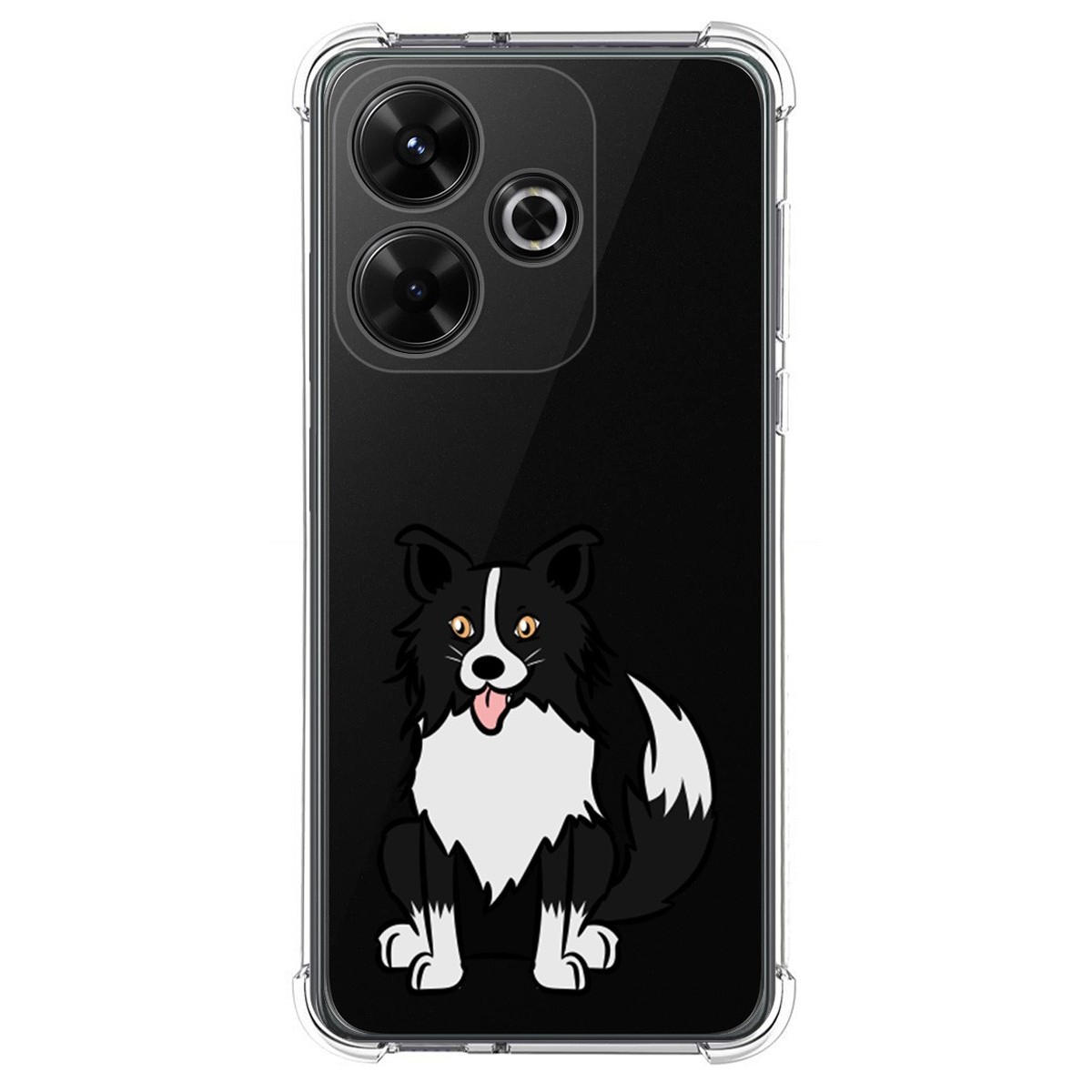 Funda Silicona Antigolpes para Xiaomi Poco M6 4G diseño Perros 01 Dibujos