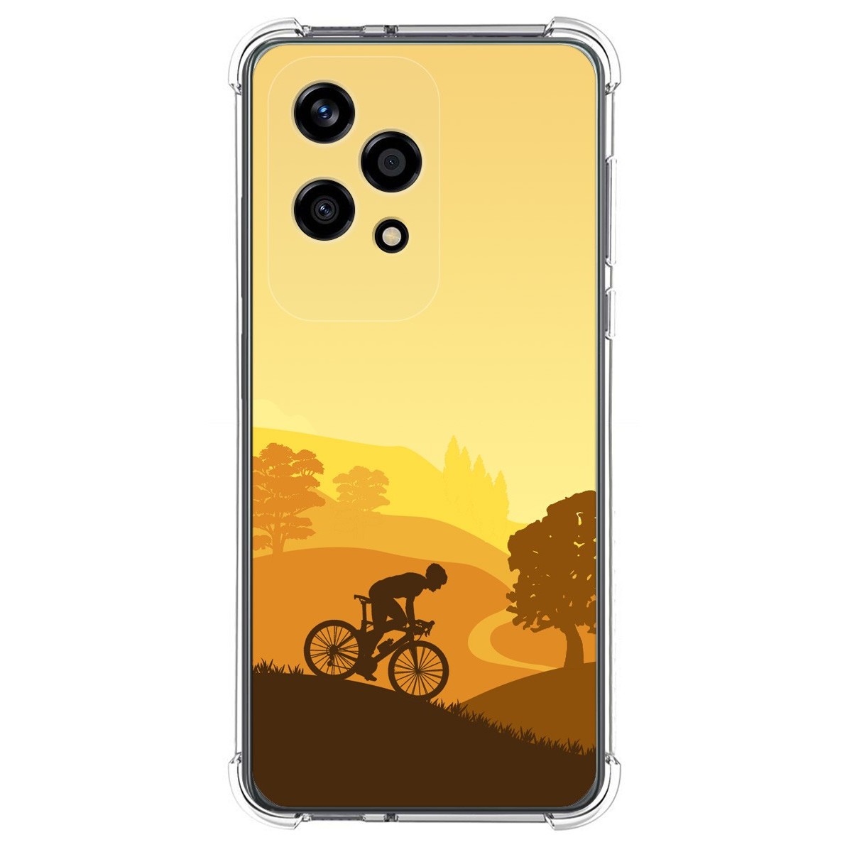 Funda Silicona Antigolpes para Huawei Honor 200 Lite 5G diseño Ciclista Dibujos