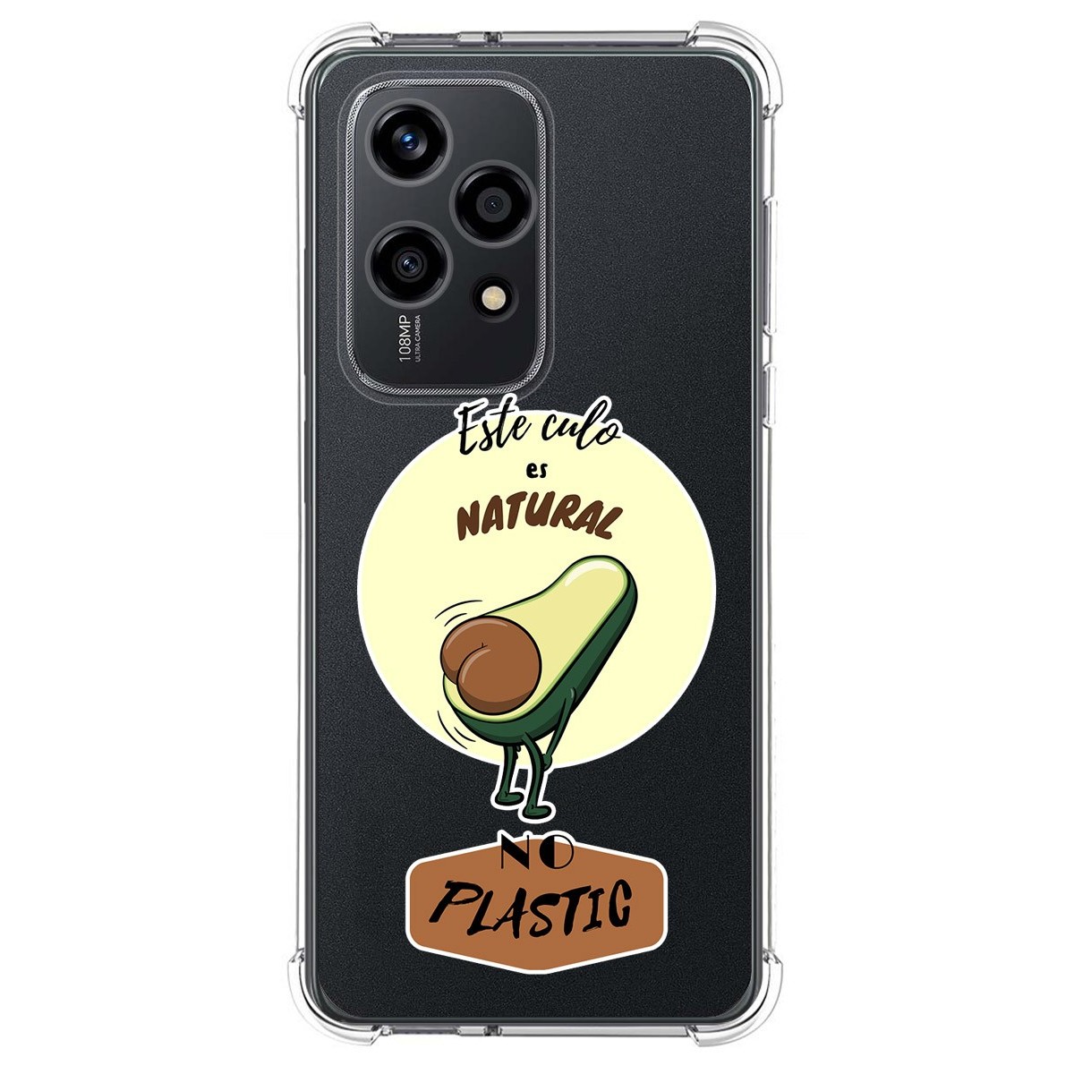 Funda Silicona Antigolpes para Huawei Honor 200 Lite 5G diseño Culo Natural Dibujos