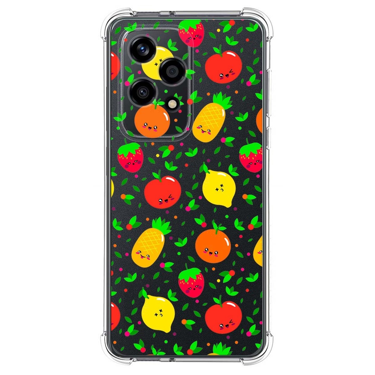 Funda Silicona Antigolpes para Huawei Honor 200 Lite 5G diseño Frutas 01 Dibujos