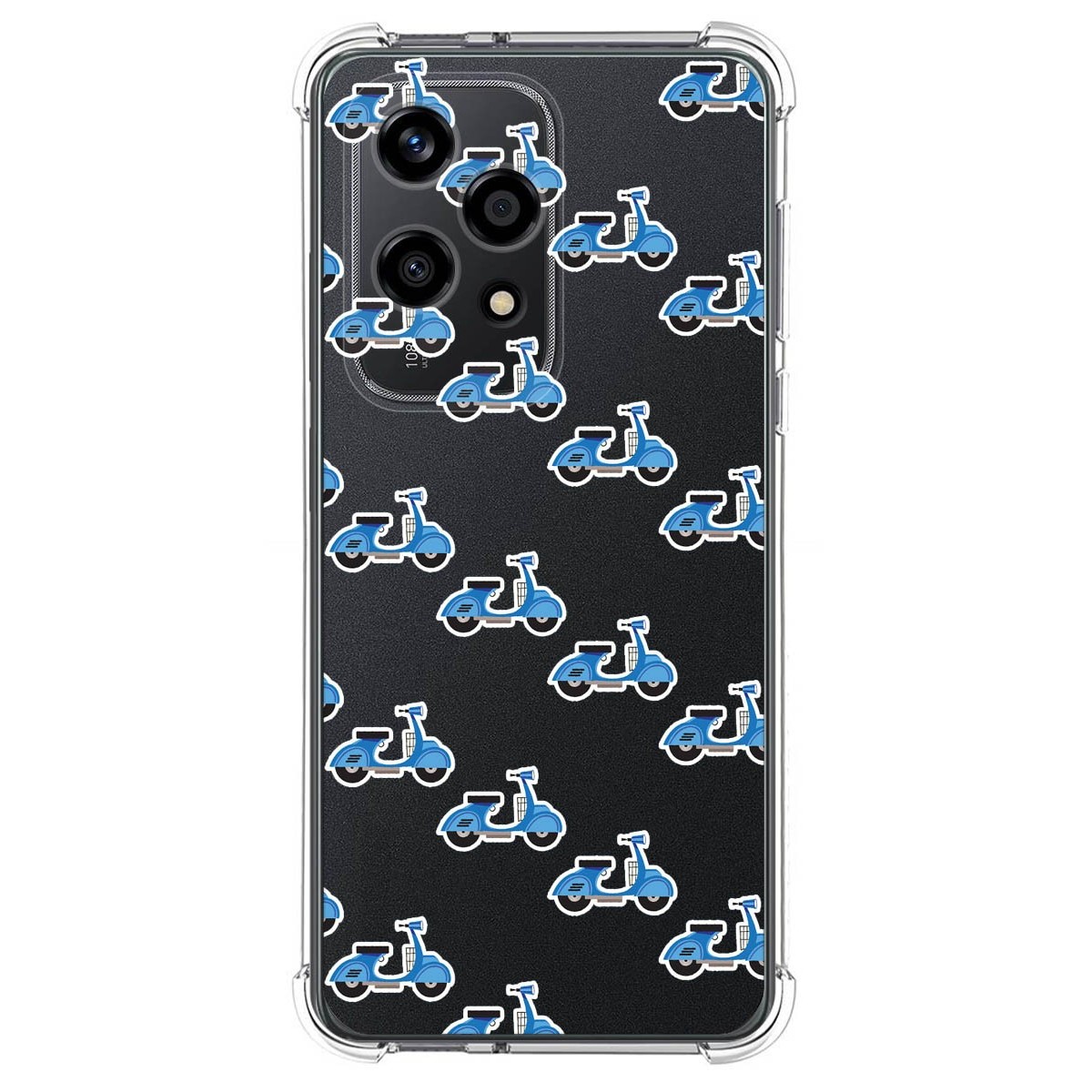 Funda Silicona Antigolpes para Huawei Honor 200 Lite 5G diseño Scooter Dibujos