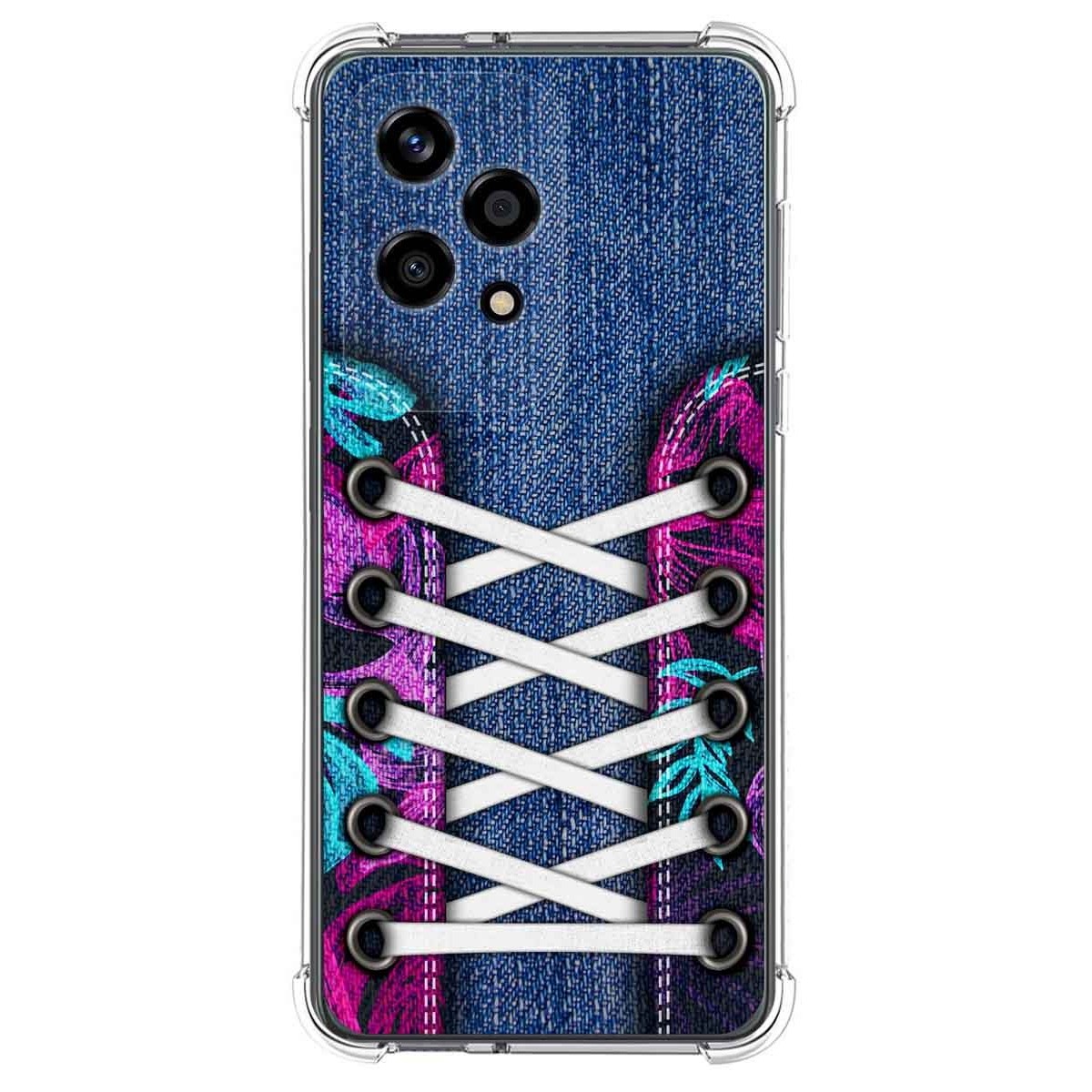 Funda Silicona Antigolpes para Huawei Honor 200 Lite 5G diseño Zapatillas 06 Dibujos