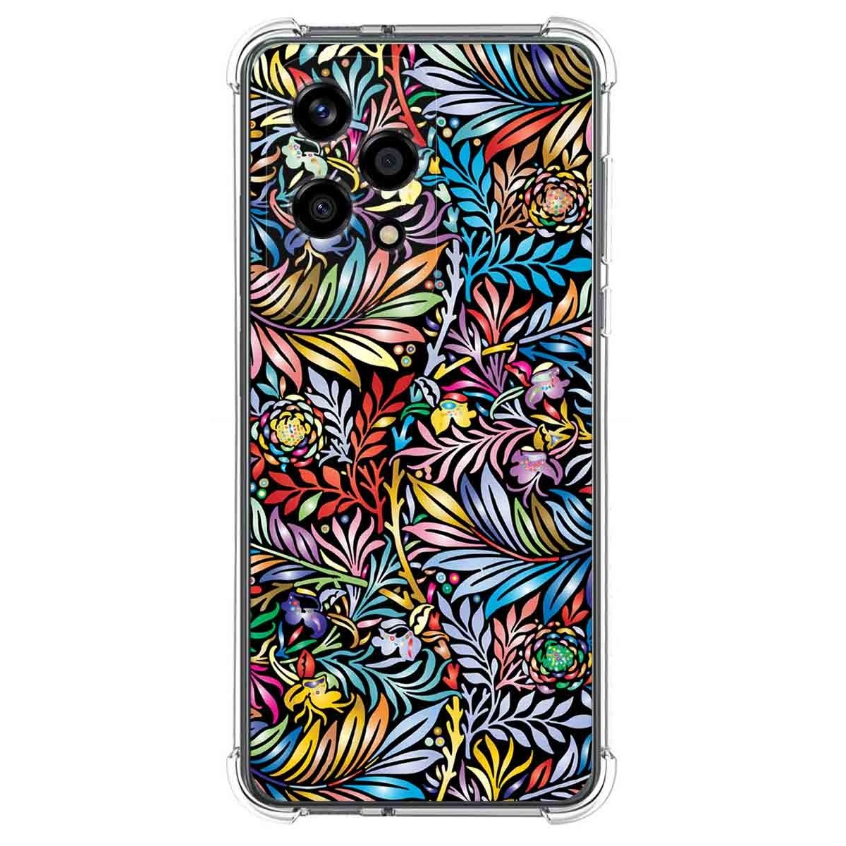 Funda Silicona Antigolpes para Huawei Honor 200 Lite 5G diseño Flores 04 Dibujos