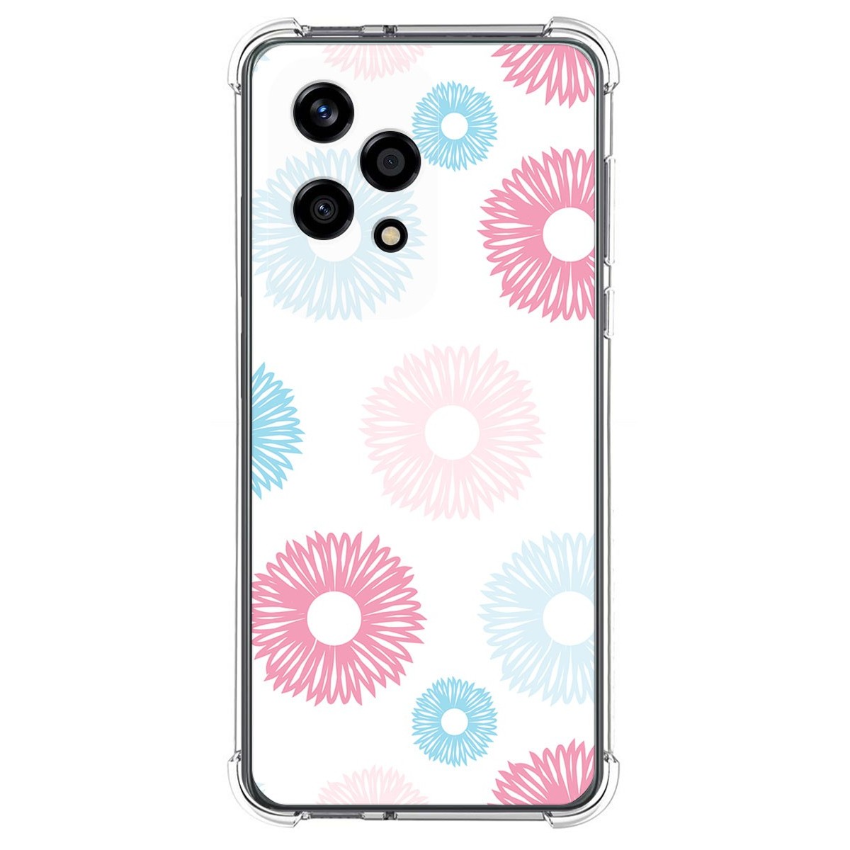 Funda Silicona Antigolpes para Huawei Honor 200 Lite 5G diseño Flores 06 Dibujos