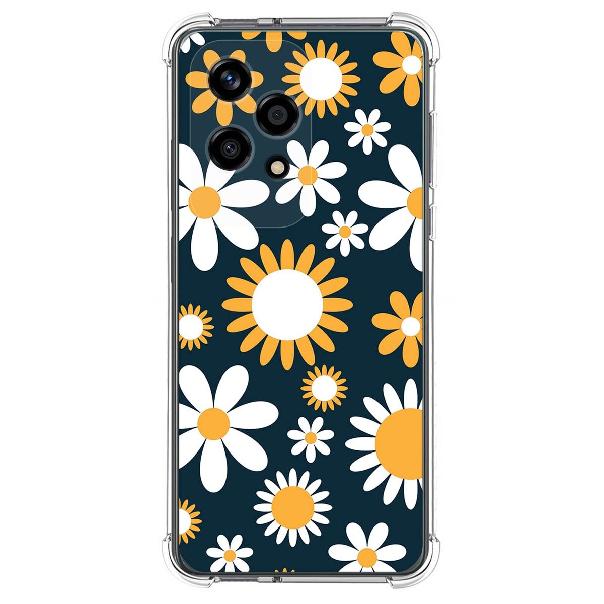 Funda Silicona Antigolpes para Huawei Honor 200 Lite 5G diseño Flores 08 Dibujos