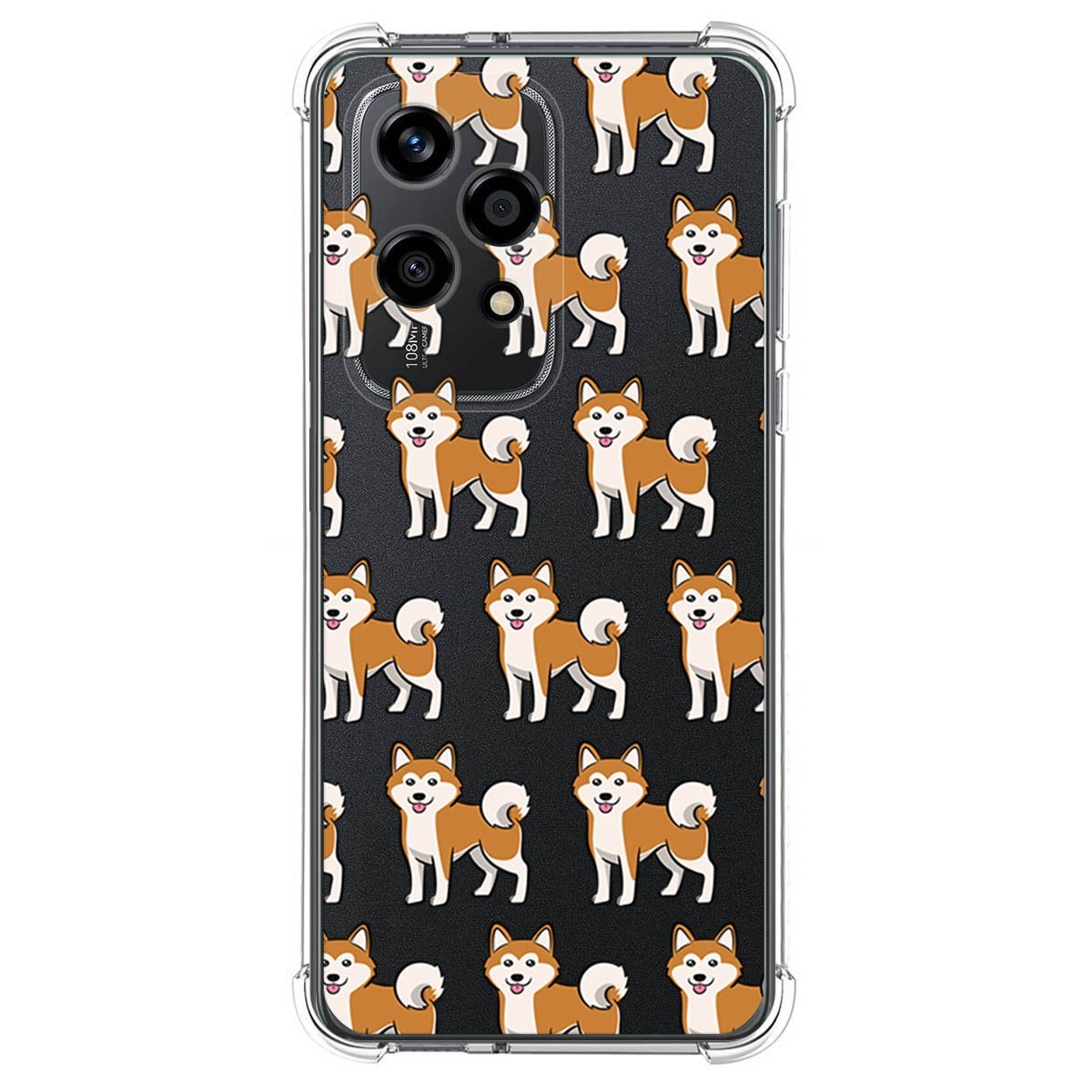 Funda Silicona Antigolpes para Huawei Honor 200 Lite 5G diseño Perros 08 Dibujos