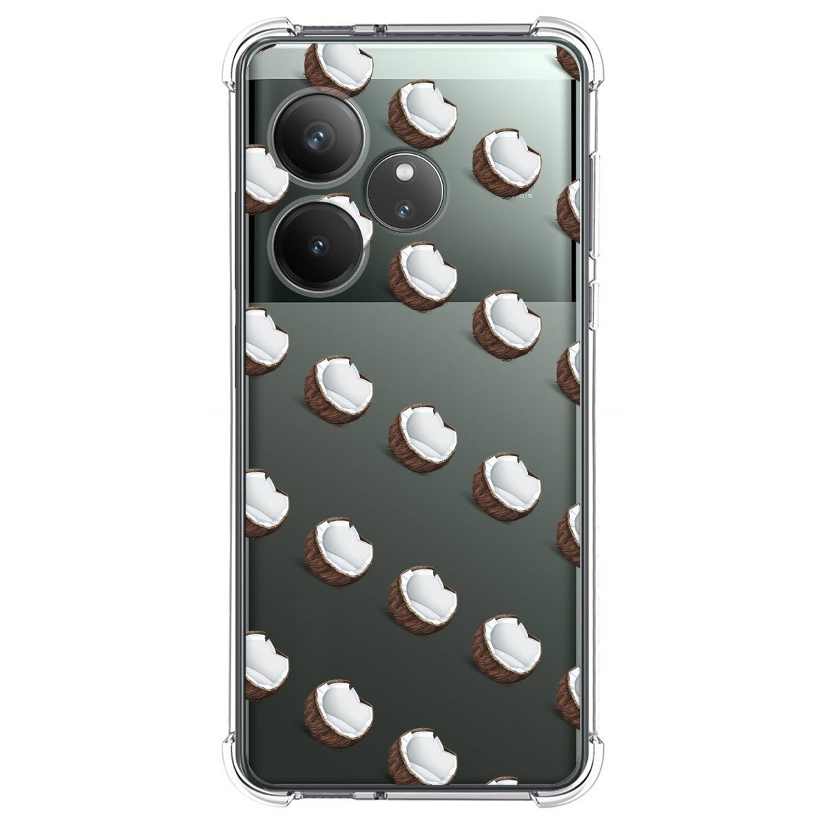 Funda Silicona Antigolpes para Realme GT 6 / GT 6T 5G diseño Cocos Dibujos