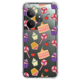 Funda Silicona Antigolpes para Realme GT 6 / GT 6T 5G diseño Dulces 01 Dibujos