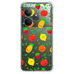 Funda Silicona Antigolpes para Realme GT 6 / GT 6T 5G diseño Frutas 01 Dibujos