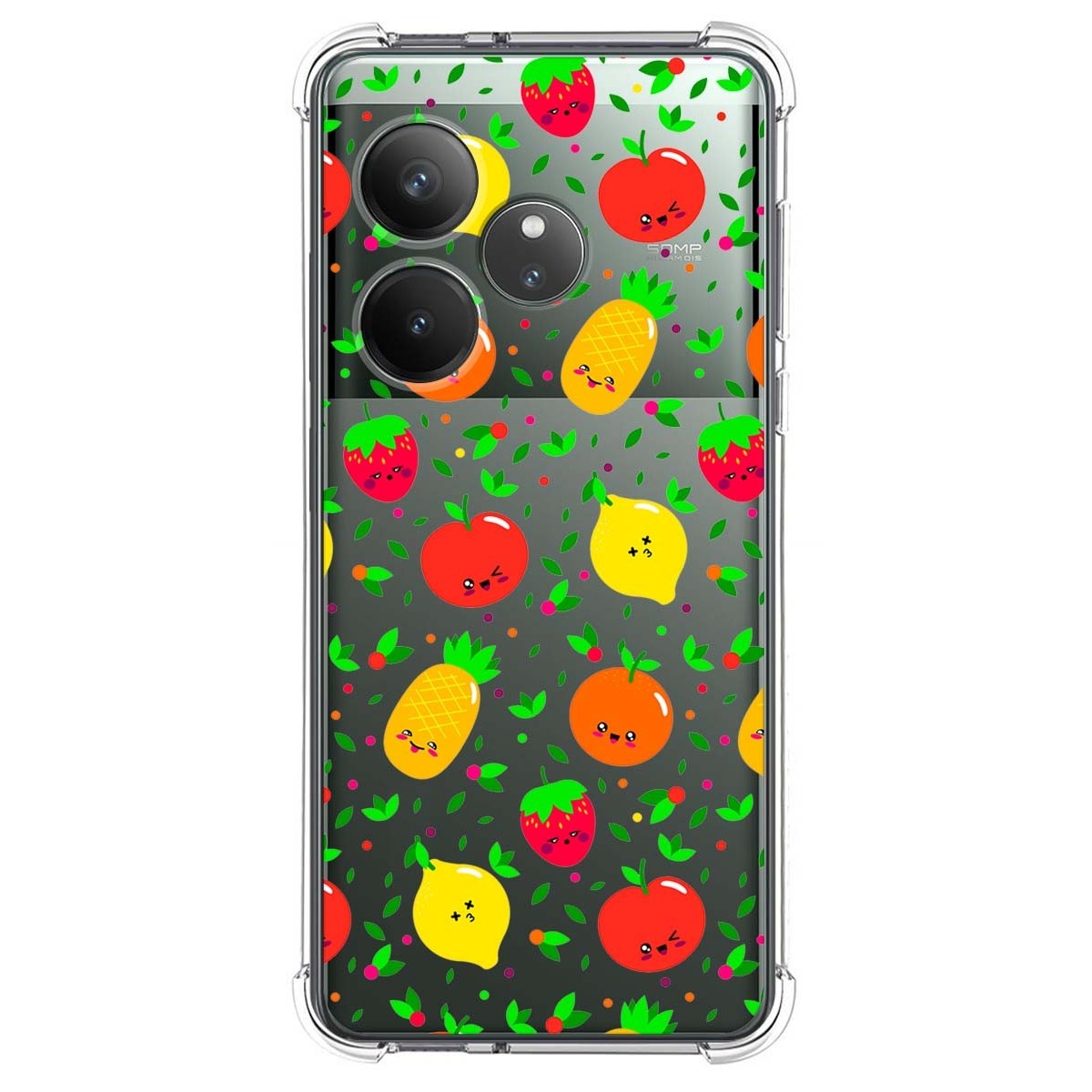 Funda Silicona Antigolpes para Realme GT 6 / GT 6T 5G diseño Frutas 01 Dibujos