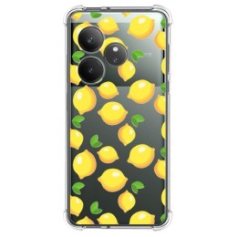 Funda Silicona Antigolpes para Realme GT 6 / GT 6T 5G diseño Limones Dibujos