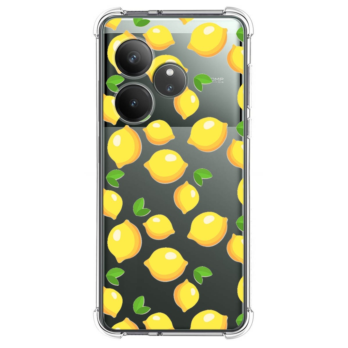 Funda Silicona Antigolpes para Realme GT 6 / GT 6T 5G diseño Limones Dibujos