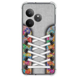 Funda Silicona Antigolpes para Realme GT 6 / GT 6T 5G diseño Zapatillas 04 Dibujos