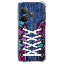 Funda Silicona Antigolpes para Realme GT 6 / GT 6T 5G diseño Zapatillas 06 Dibujos