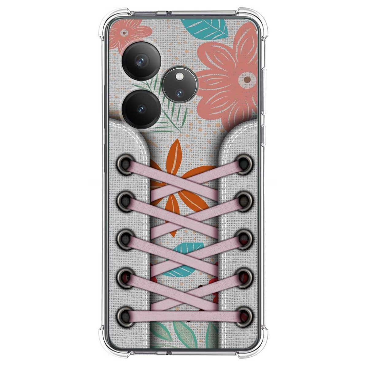 Funda Silicona Antigolpes para Realme GT 6 / GT 6T 5G diseño Zapatillas 09 Dibujos