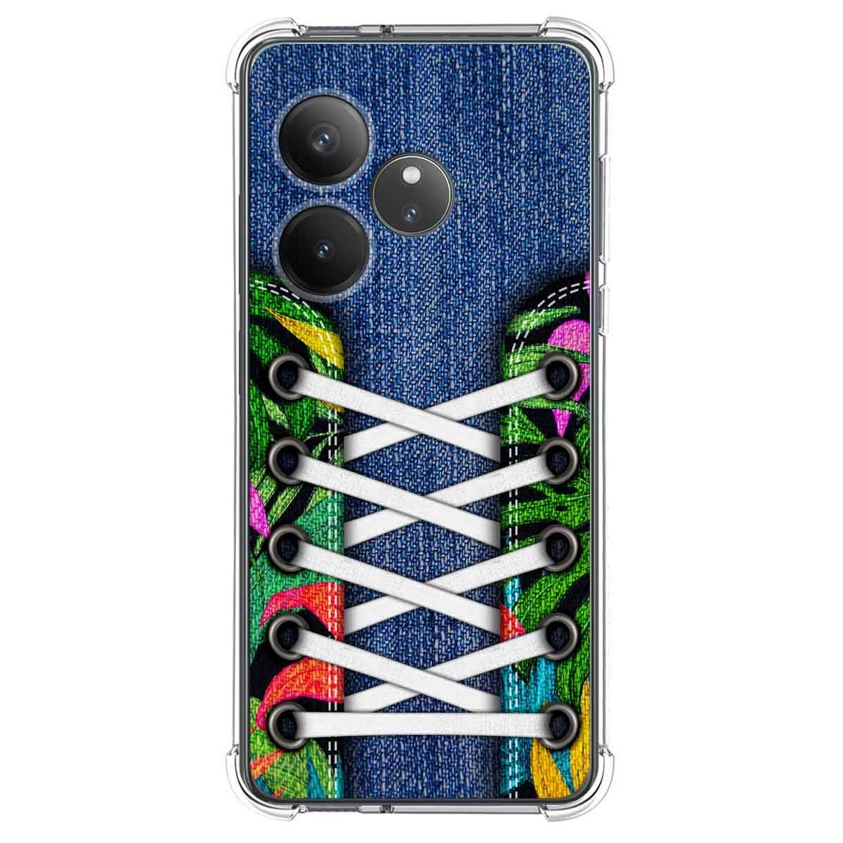 Funda Silicona Antigolpes para Realme GT 6 / GT 6T 5G diseño Zapatillas 13 Dibujos