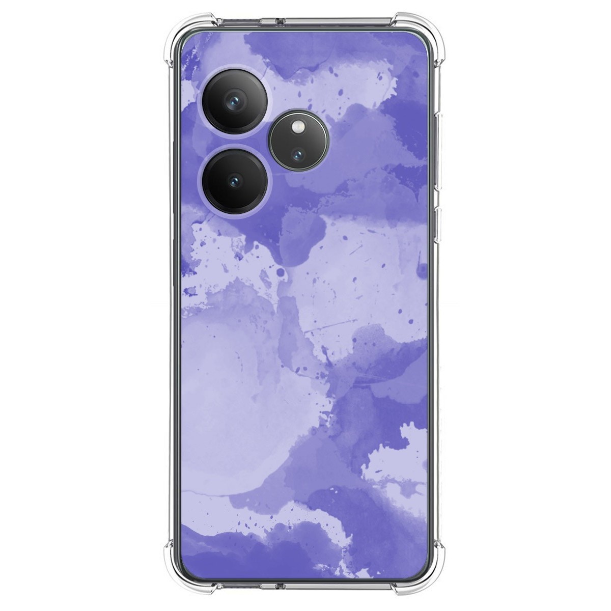 Funda Silicona Antigolpes para Realme GT 6 / GT 6T 5G diseño Acuarela 01 Dibujos