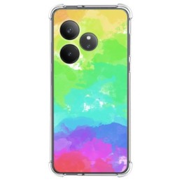 Funda Silicona Antigolpes para Realme GT 6 / GT 6T 5G diseño Acuarela 03 Dibujos