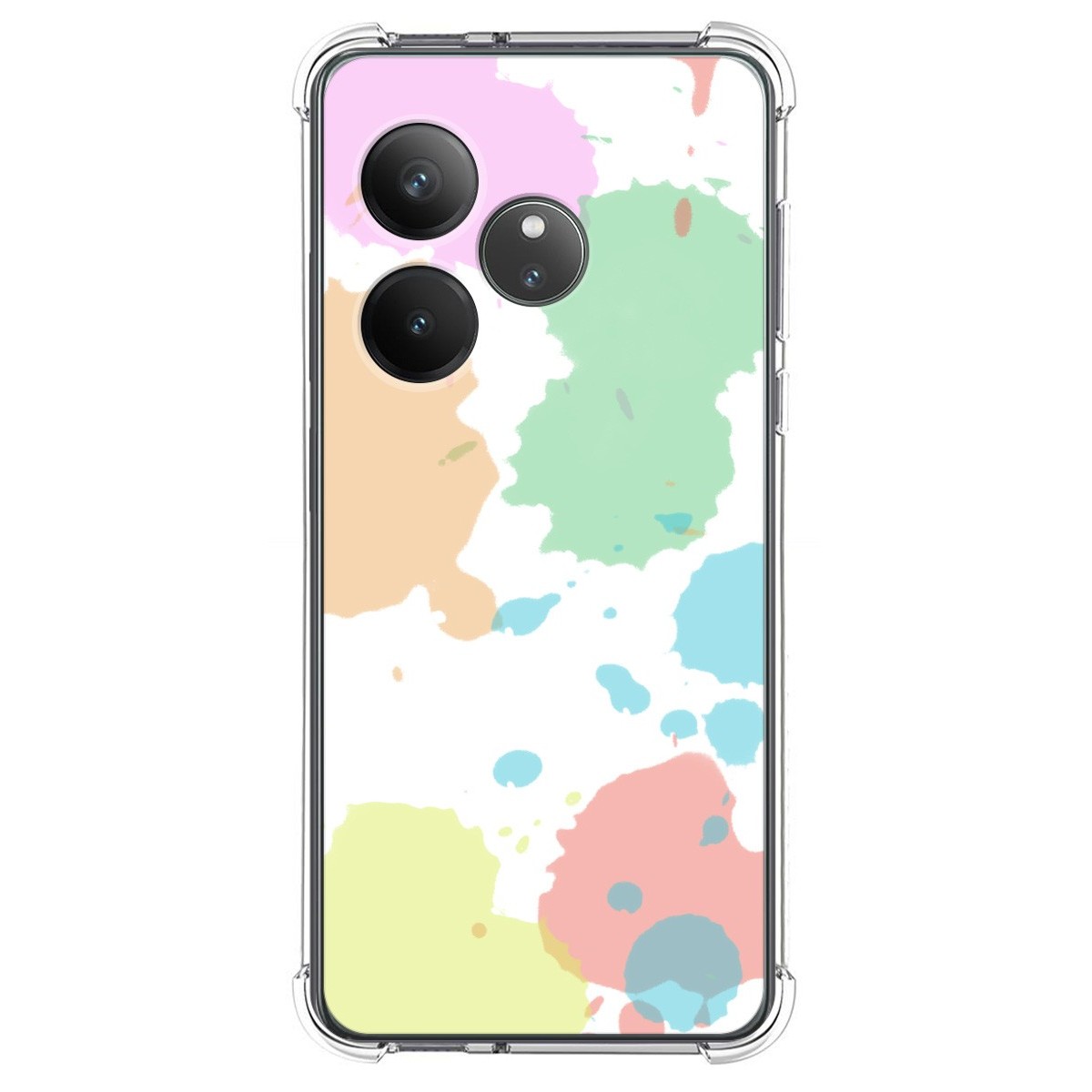 Funda Silicona Antigolpes para Realme GT 6 / GT 6T 5G diseño Acuarela 05 Dibujos