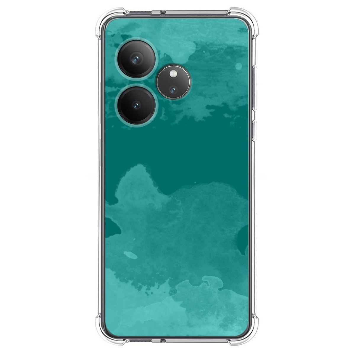 Funda Silicona Antigolpes para Realme GT 6 / GT 6T 5G diseño Acuarela 06 Dibujos