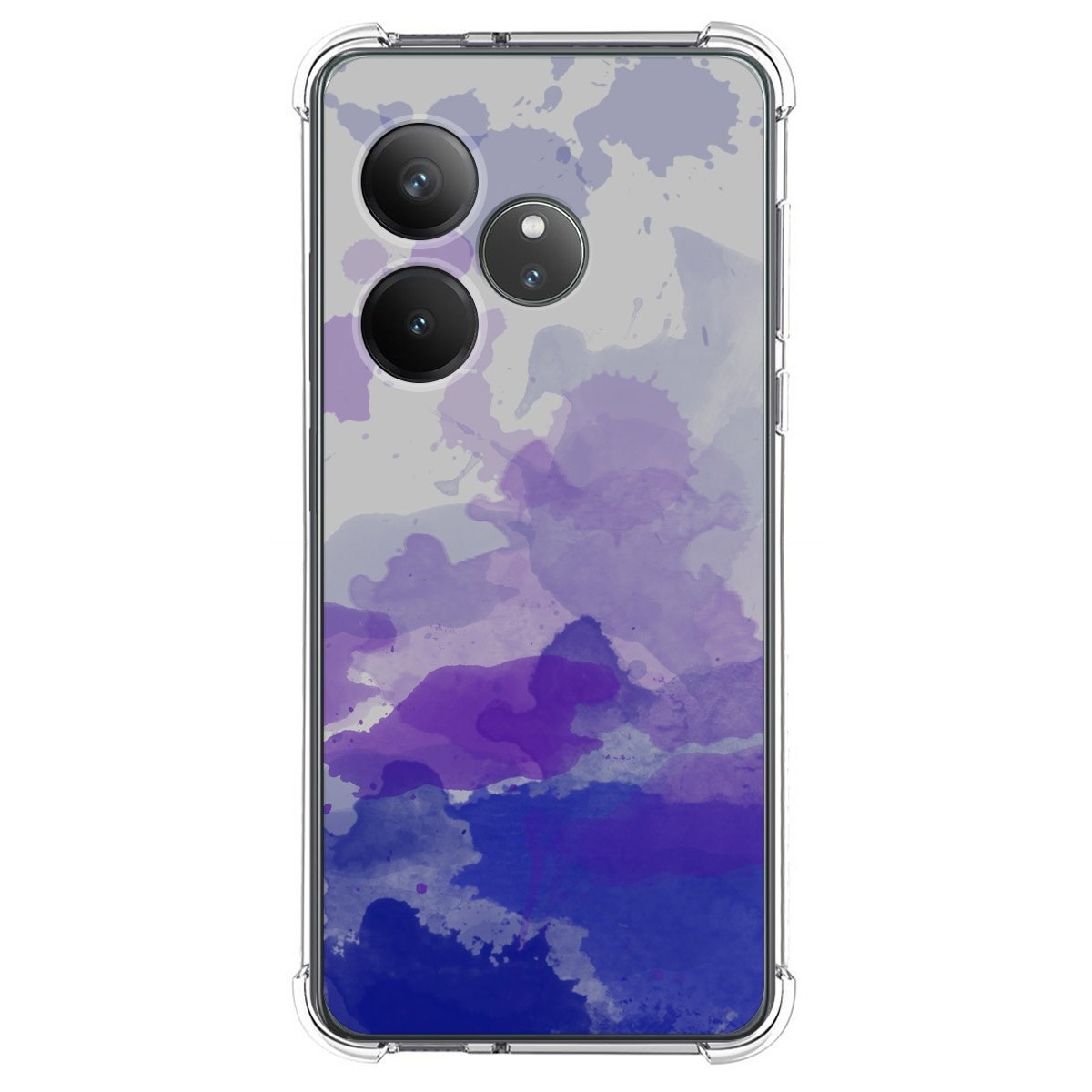 Funda Silicona Antigolpes para Realme GT 6 / GT 6T 5G diseño Acuarela 09 Dibujos