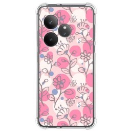 Funda Silicona Antigolpes para Realme GT 6 / GT 6T 5G diseño Flores 07 Dibujos